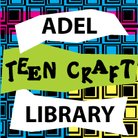 Angry Birds Teen Craft at the Adel Public Library