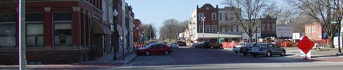 Adel Iowa-Brick Streets