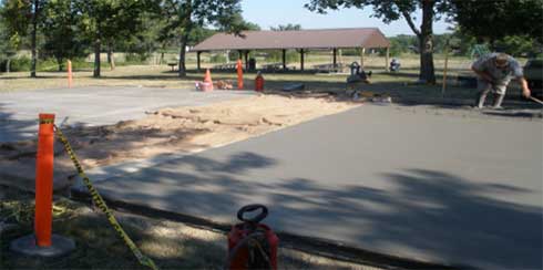 Evans Park Basketball Court 1