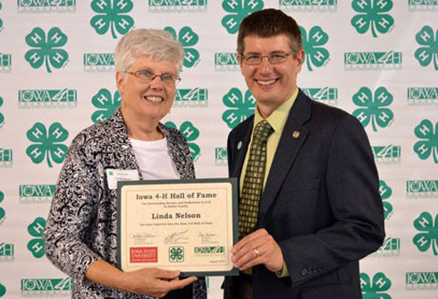 Linda Nelson Iowa 4-H Hall of Fame