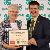 Linda Nelson Iowa 4-H Hall of Fame