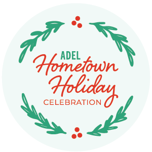 Hometown holiday celebration logo