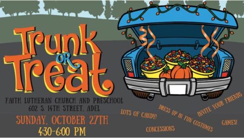 Faith Adel Lutheran Trunk or Treat