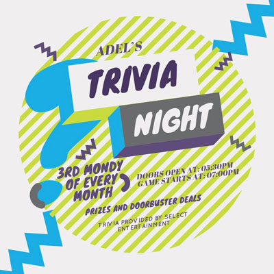Adel Family Fun Center - Trivia Night