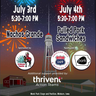 Minbrub Iowa 4th of July