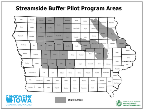 Greater Des MoinesWatershed Program 2026 Map