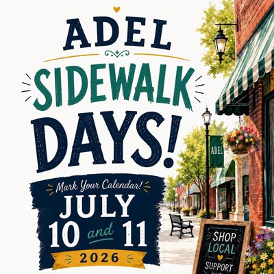Adel Iowa Sidewalk Days