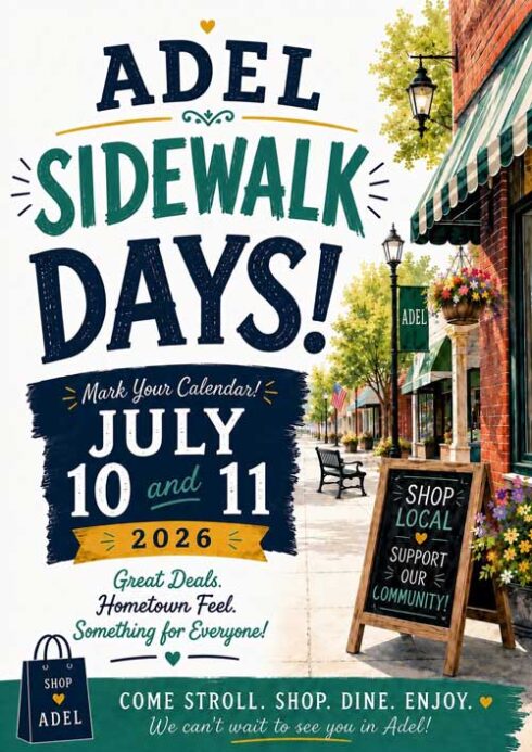 Adel Sidewalk Days