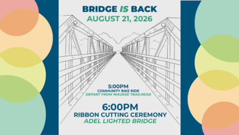 Bridge is Back Adel Iowa Event